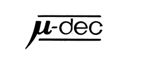 U-DEC logo