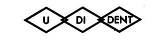 U DI DENT logo