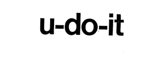 U-DO-IT logo
