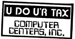 U DO U'R TAX COMPUTER CENTERS, INC. logo