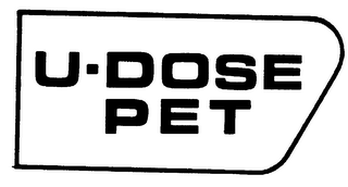 U-DOSE PET logo