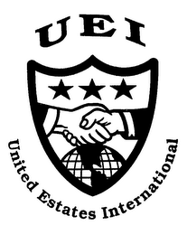 U E I UNITED ESTATES INTERNATIONAL logo