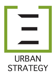 U E URBAN STRATEGY logo