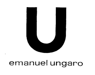 U EMANUEL UNGARO logo