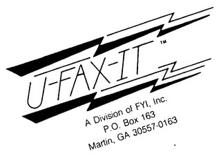 U-FAX-IT logo