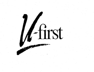 U-FIRST logo