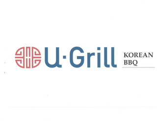 U G U G U-GRILL KOREAN BBQ logo