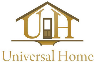 U H UNIVERSAL HOME logo