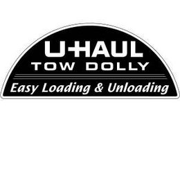 U-HAUL TOW DOLLY EASY LOADING & UNLOADING logo