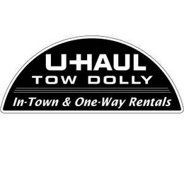 U-HAUL TOW DOLLY IN-TOWN & ONE-WAY RENTALS logo