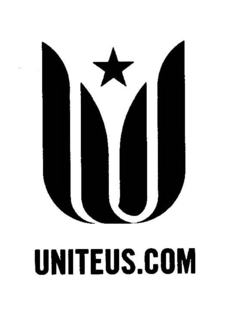 U (IMAGE) WITH TEXT UNITEUS.COM (STYLIZED AND/OR WITH DESIGN, SEE MARK) logo