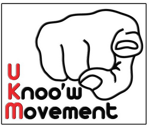U KNOO'W MOVEMENT logo