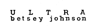 U L T R A BETSEY JOHNSON logo