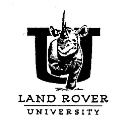 U LAND ROVER UNIVERSITY logo