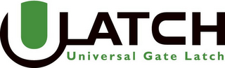 U-LATCH UNIVERSAL GATE LATCH logo