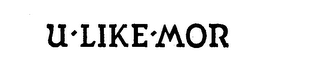 U-LIKE-MOR logo