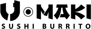 U MAKI SUSHI BURRITO logo