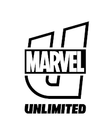U MARVEL UNLIMITED logo