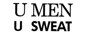 U MEN U SWEAT logo