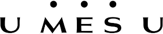 U MES U logo