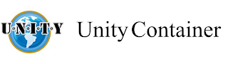 U ·N · I · T · Y  UNITY CONTAINER logo