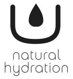 U NATURAL HYDRATION logo