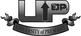 U P TEAM EJP UNIVERSITY OF PRESCOTT logo