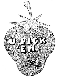 U PICK 'EM BY MICHELE logo