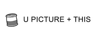 U PICTURE + THIS logo