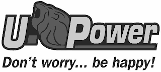 U-POWER DON'T WORRY... BE HAPPY! logo