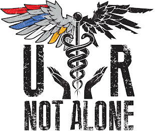 U R NOT ALONE logo