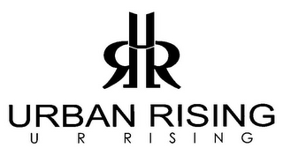 U R R URBAN RISING U R RISING logo