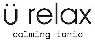 U RELAX CALMING TONIC logo