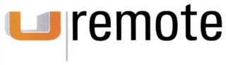 U REMOTE logo