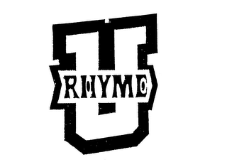 U RHYME logo