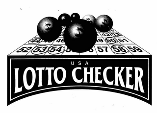 U S A LOTTO CHECKER logo