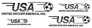U S A UNITED SOCCER AMERICA, INC. logo