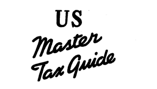 U S  MASTER TAX GUIDE logo