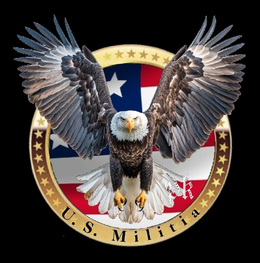 U. S. MILITIA PR 1776 logo