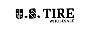 U S TIRE WHOLESALE logo