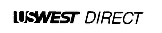 U S WEST DIRECT logo