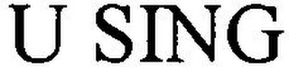 U SING logo
