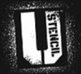 U STENCIL logo