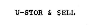 U-STOR & $ELL logo