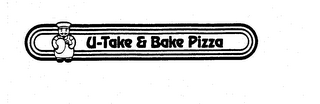 U-TAKE & BAKE PIZZA logo