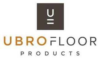 U UBROFLOOR PRODUCTS logo