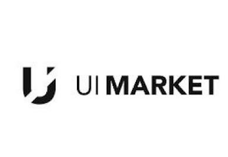 U UI MARKET logo