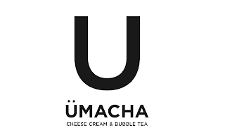 U UMACHA CHEESE CREAM & BUBBLE TEA logo