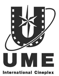 U UME INTERNATIONAL CINEPLEX logo
