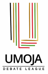 U UMOJA DEBATE LEAGUE logo
